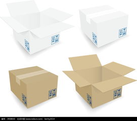 免费矢量EPS包装箱素材下载指南 红动网与包装材料加工介绍